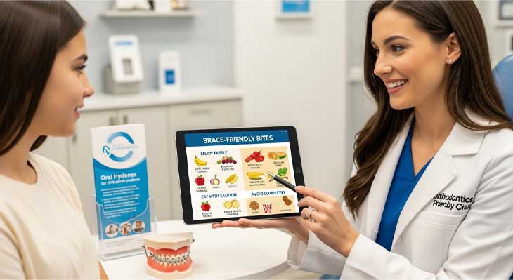 رژیم غذایی در ارتودنسی