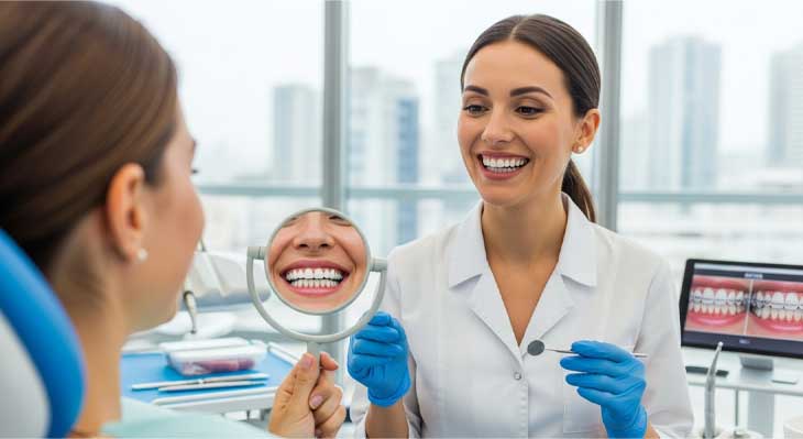 اصلاح طرح لبخند