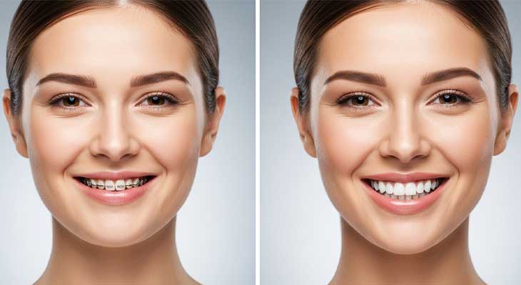 آیا ارتودنسی چهره شما را تغییر میدهد؟