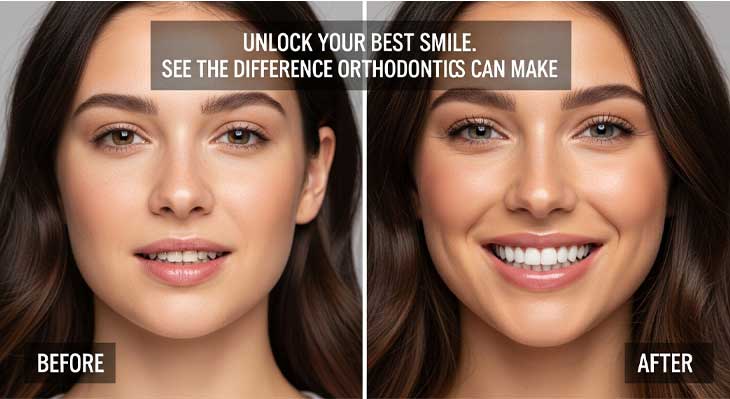 آیا ارتودنسی چهره شما را تغییر می‌دهد؟