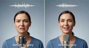 تاثیر جراحی فک بر صدا