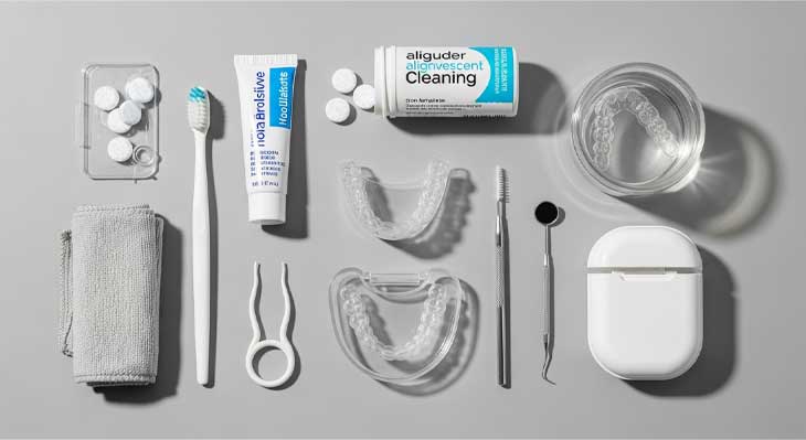 مراقبت و نگهداری از ارتودنسی نامرئی